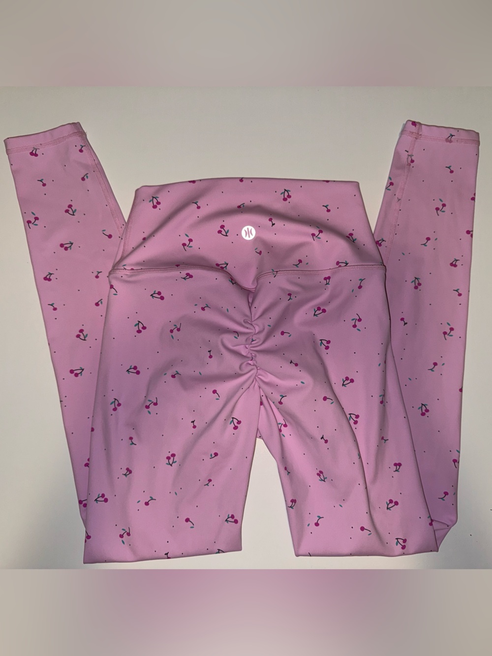 Astoria LUXE BLOSSOM Full Length Legging - Cherry